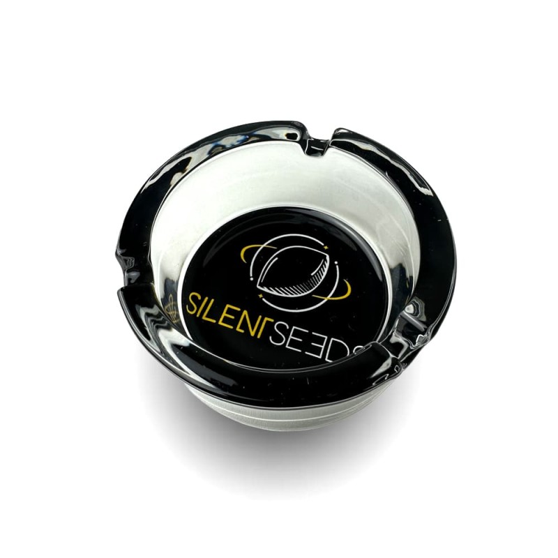 Silent Seeds Glass Ashtray