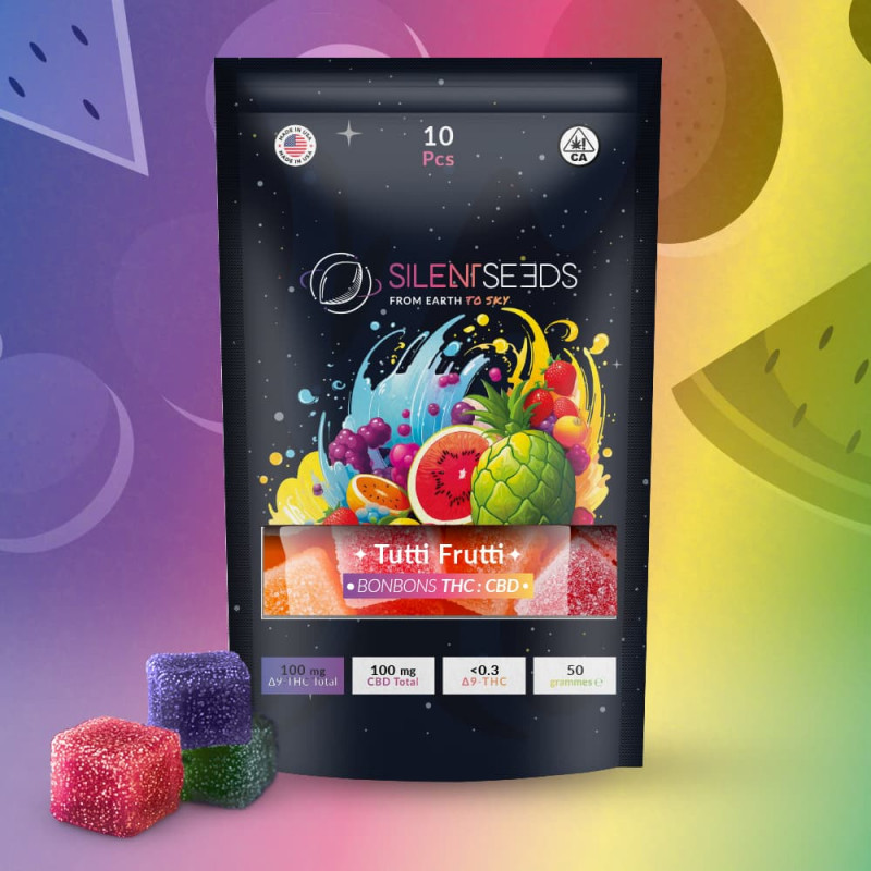 THC + CBD Gummies | Tutti Frutti