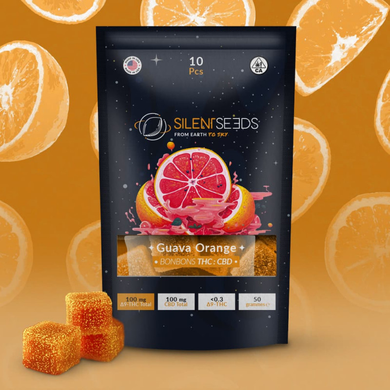 THC + CBD Gummies | Guava Orange