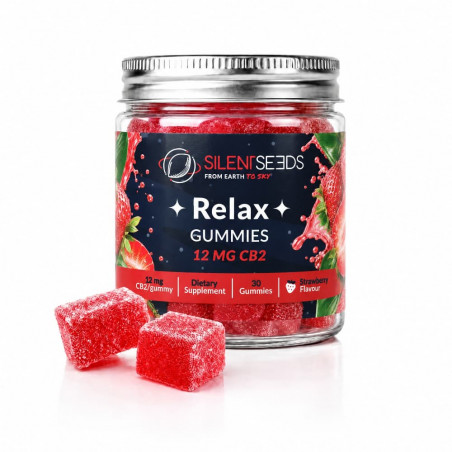 CB2 Relax Gummies - Strawberry