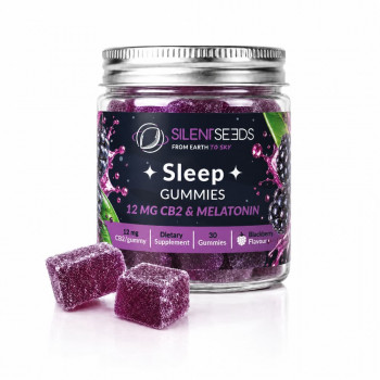 CB2 Sleep Gummies - Blackberry