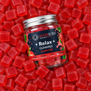 CB2 Relax Gummies - Strawberry