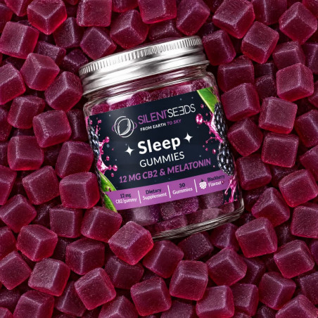 CB2 Sleep Gummies - Blackberry